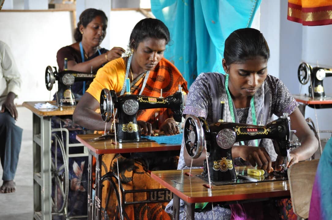 women tailors at their craft